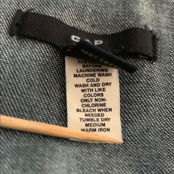 GAP - NWT - X-Small - Blue Denim OVERALLS - INDUSTRIAL DENIM - Vintage - Picture 11 of 12